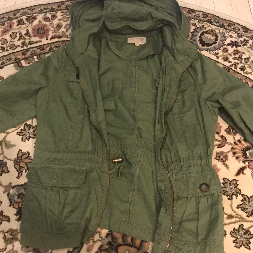 Cute trenchcoat jacket from charlotte russe